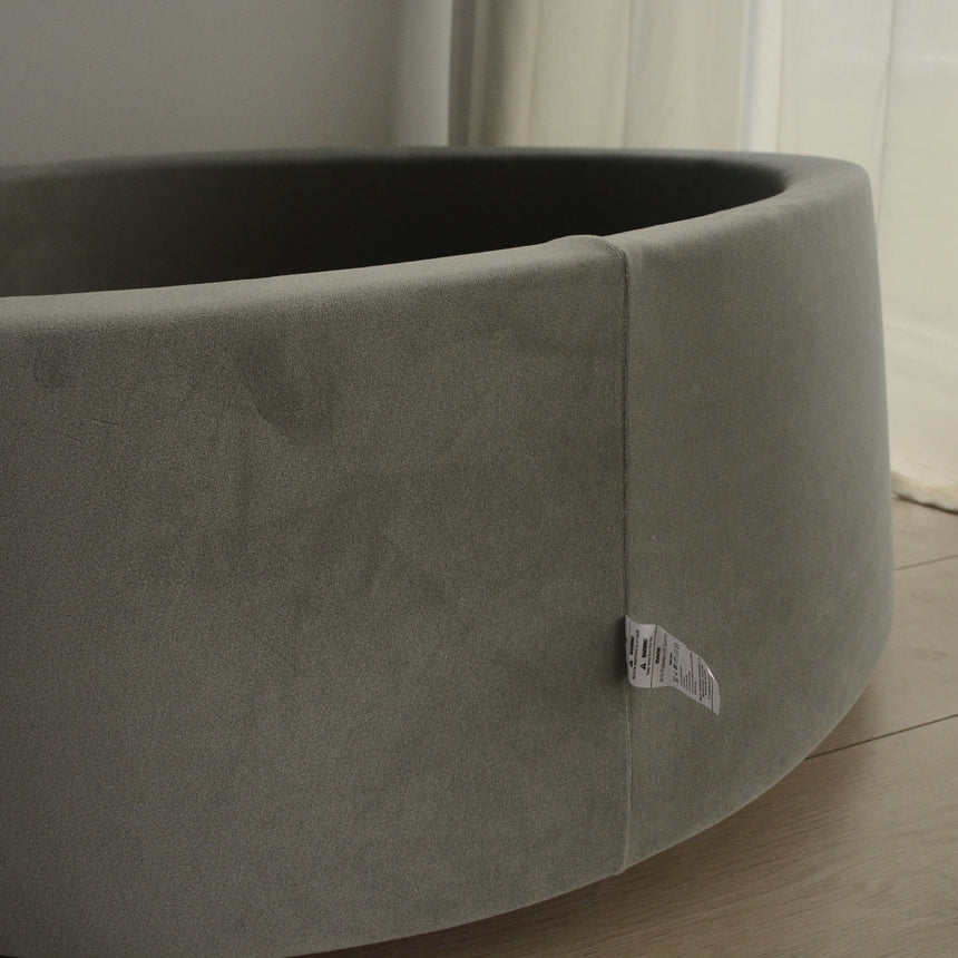 Joy Baby Alexander Grey Round Ball Pit