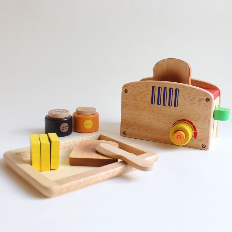 I'm Toy Pretend Pop Up Toaster Set