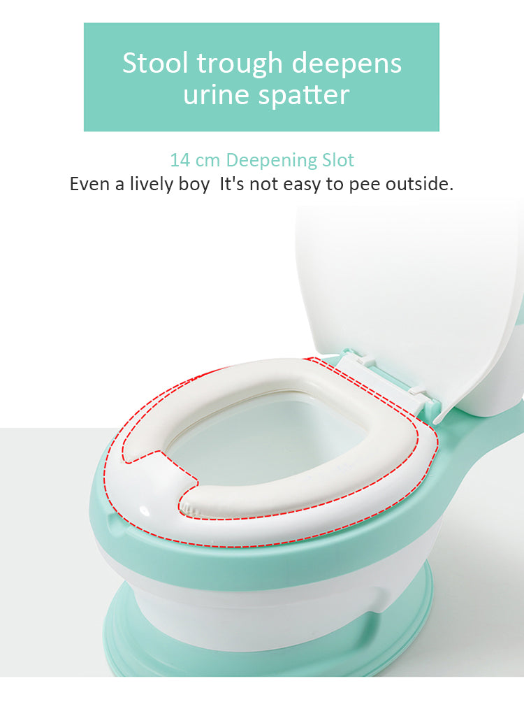 Joy Baby My First Toilet Training Potty - Blue