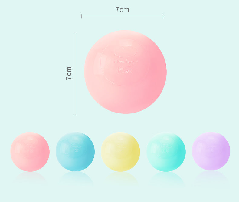 Joy Baby 200 PCS Mix Colour 7cm Anti-Press Pit Ocean Ball