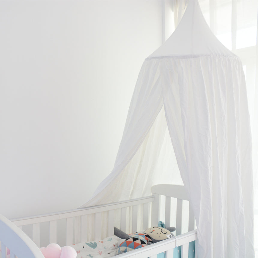 ALL 4 KIDS Aubrey Nursery Canopy - White