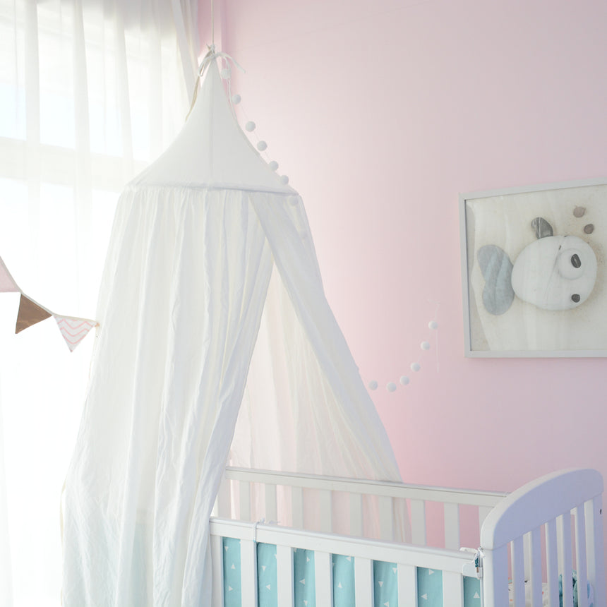 ALL 4 KIDS Aubrey Nursery Canopy - White