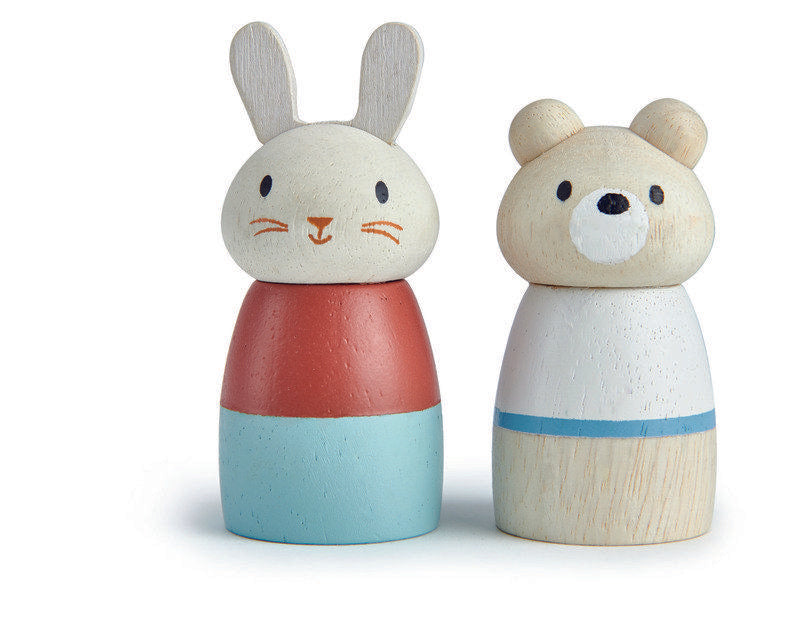 Tender Leaf Toys Wooden Sailaway Boat