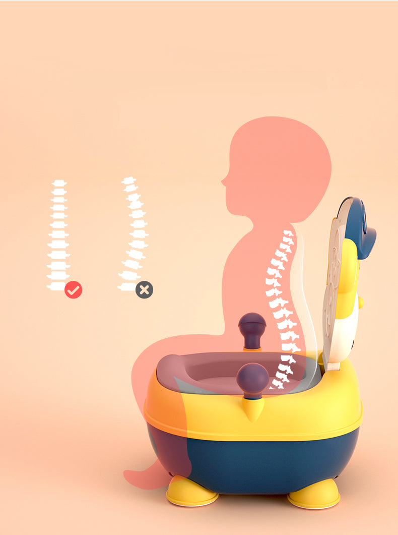 Joy Baby My Best Friend Animal Potty - Pink Monkey