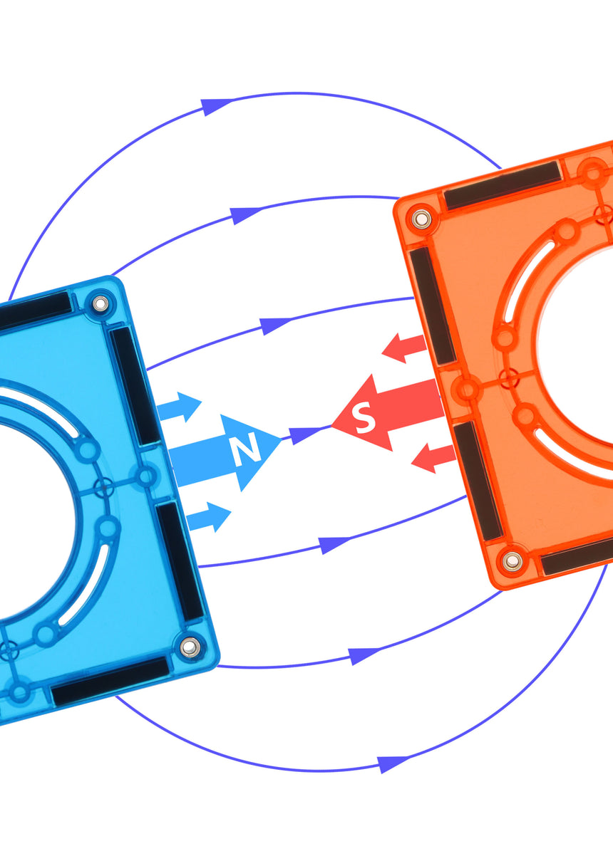 MNTL Classic Magnetic Car Track Set 52 Pcs