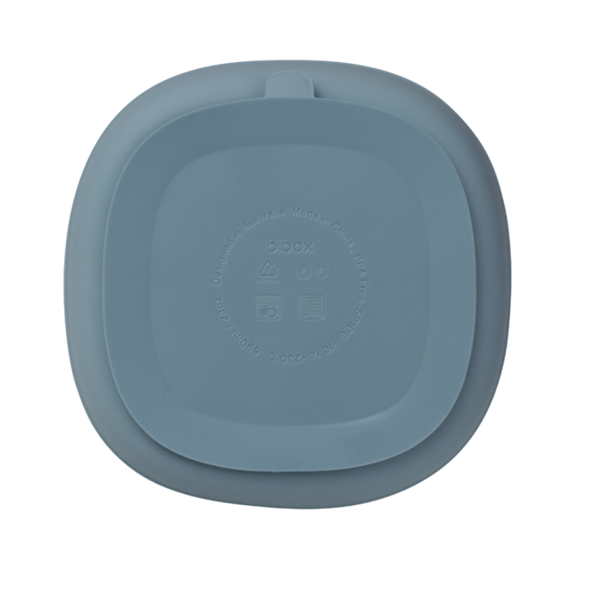 B.Box Silicone Plate + Lid - ocean