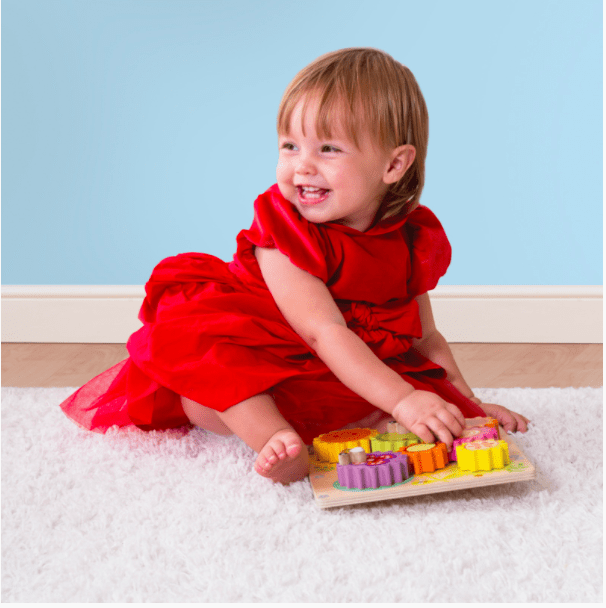 Le Toy Van Petilou Gears & Cogs Busy Bee Learning Puzzle