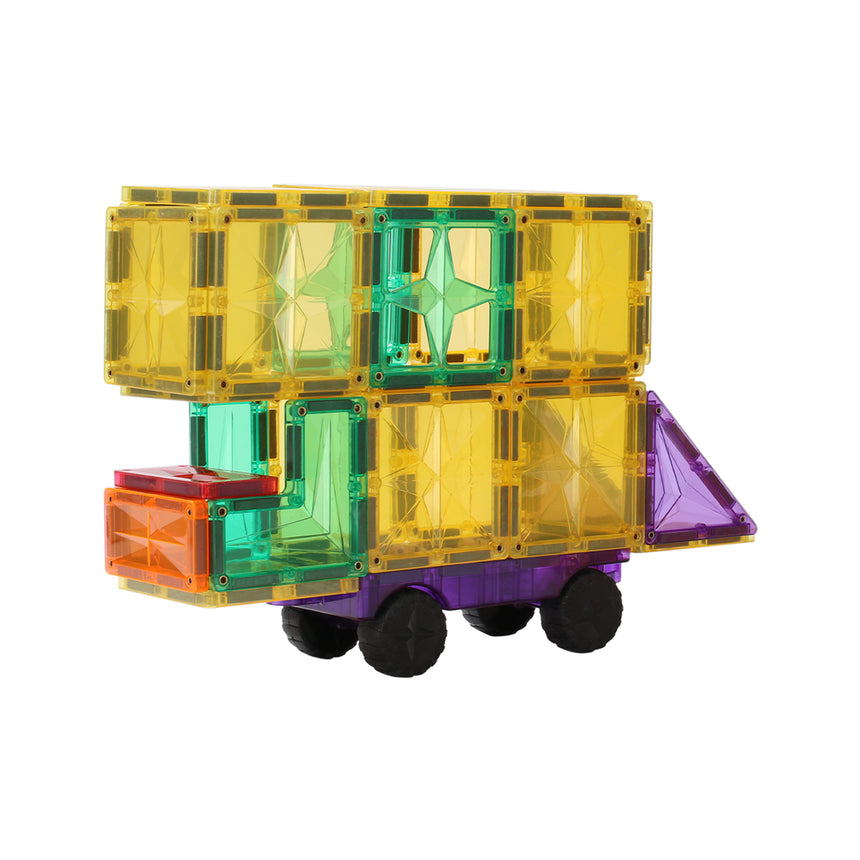 MNTL Classic Road Trip Magnetic Tile Set 72 Pcs