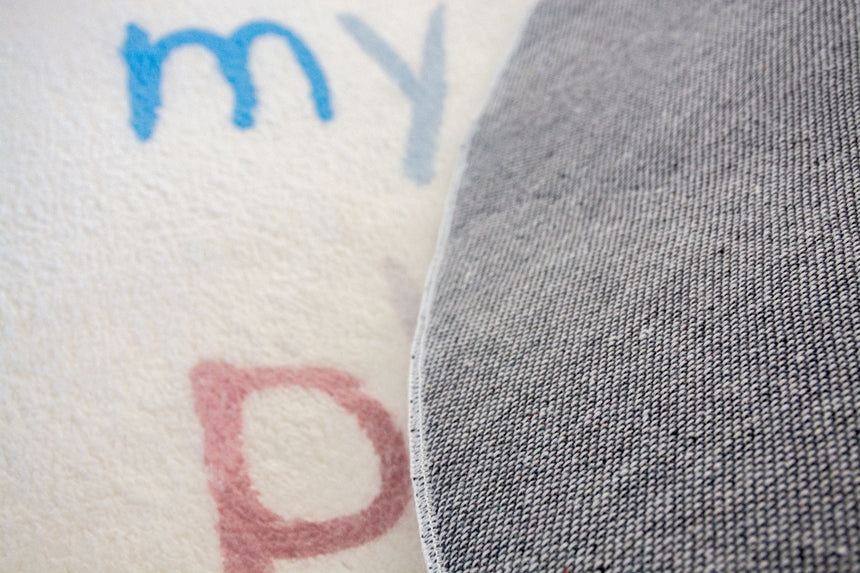 ALL 4 Kids This is My Happy Place Round Rug 160x160cm