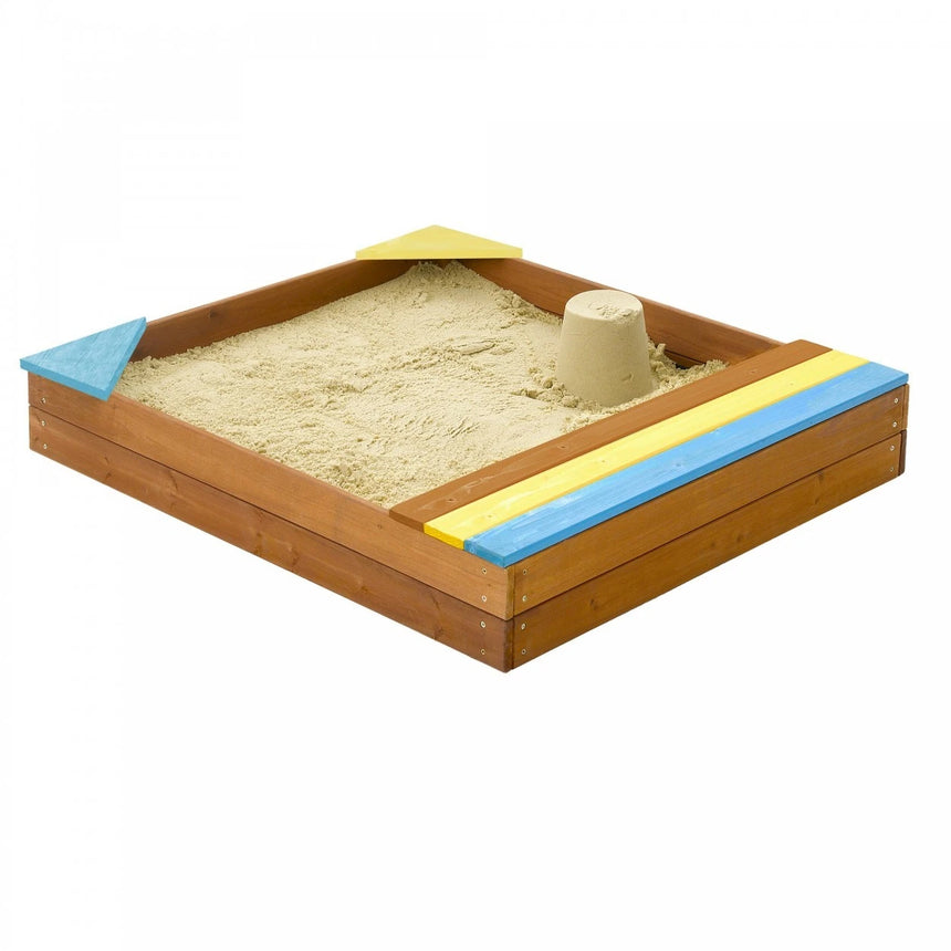 Plum Store-it Wooden Sand Pit