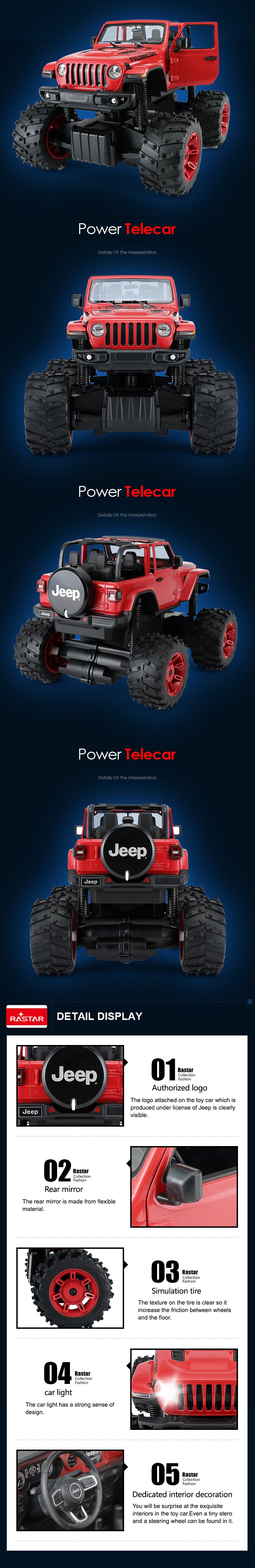 Rastar Licensed 1:14 Radio Control Car - Maserati Levante