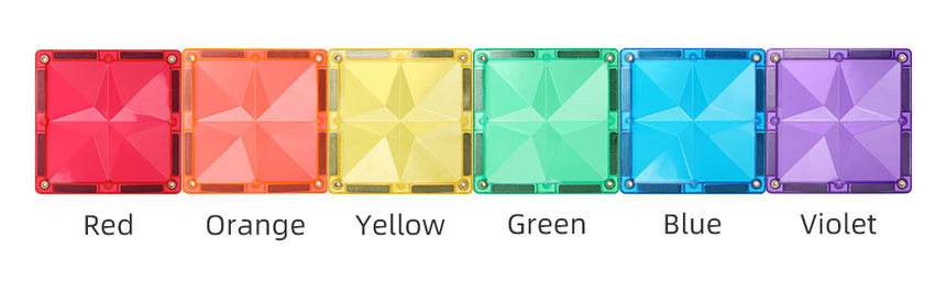 MNTL Classic Star Magnetic Tile 120 Pcs Set