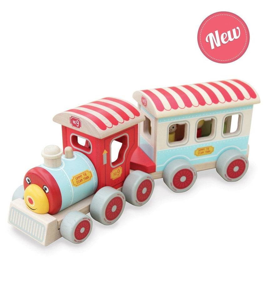Indigo Jamm Wooden Sammy Steam Train