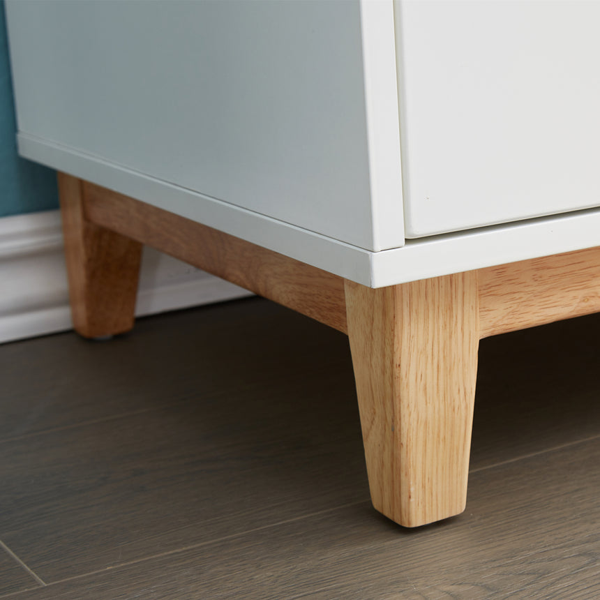 JOY BABY Aurora 2 Drawers Chest of Draw with Change Table - White